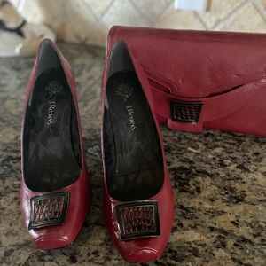 J. Renee marching shoes and purse